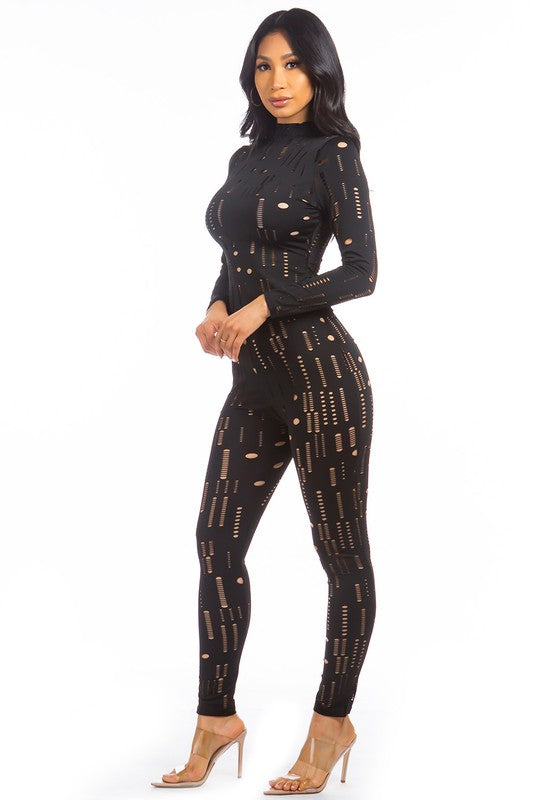 Sexy mesh 2-piece set