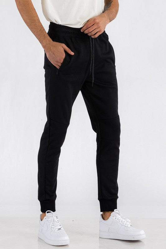 Mens Solid Heathered Jogger