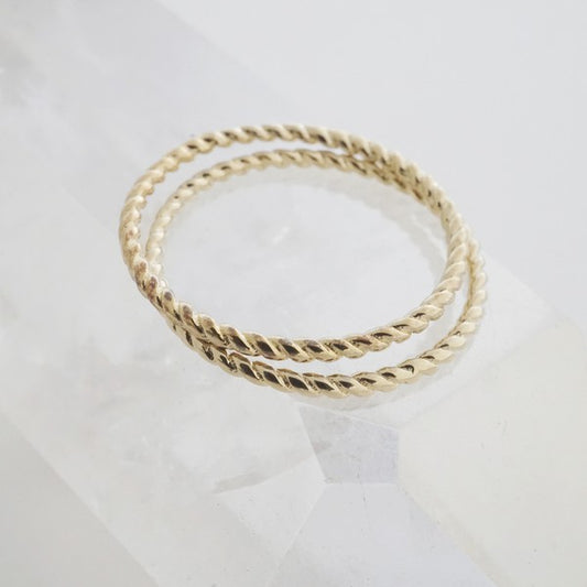 Twisted Rope Rings