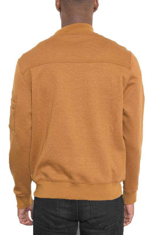 Boujee Cotton Zip Up Light Weight Jacket