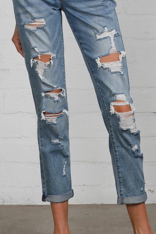 Boujee girlfriend jeans