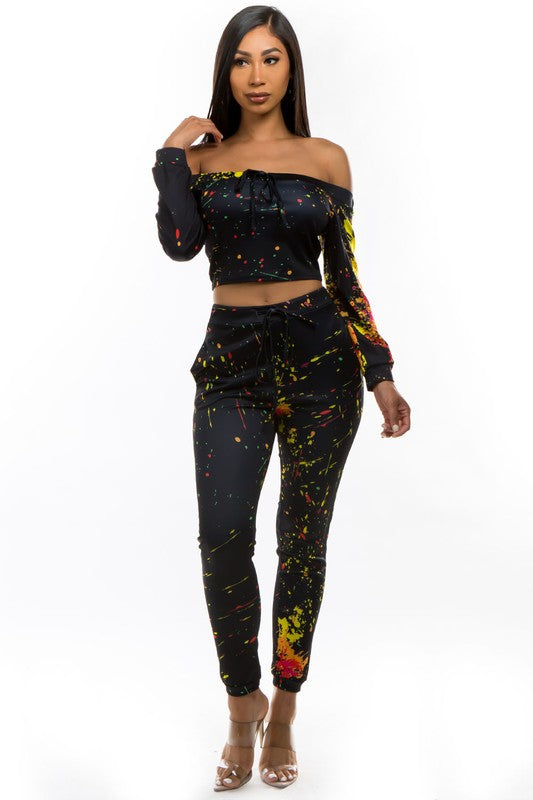 Boujee 2-piece pants set