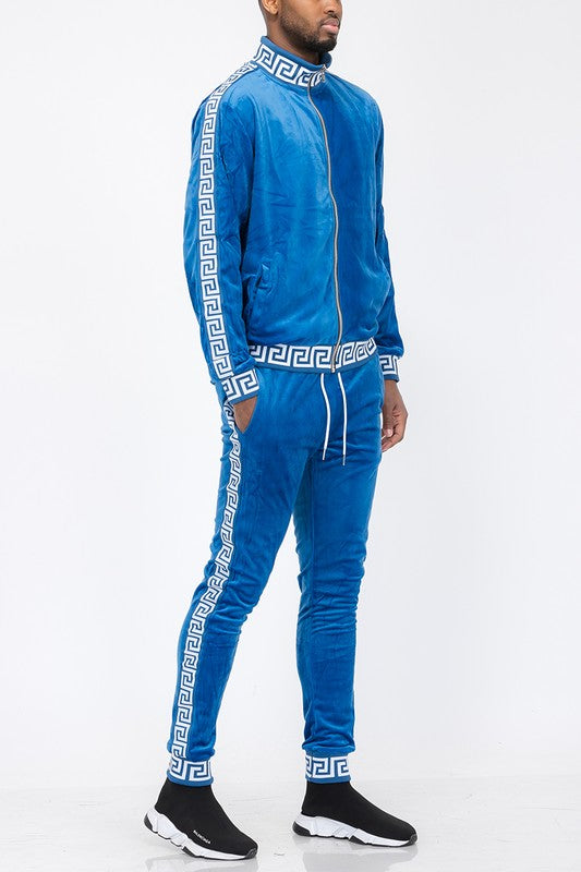 Boujee Velour TrackSuit Set