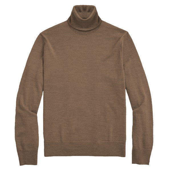 Boujee Mens Solid Turtleneck Sweater