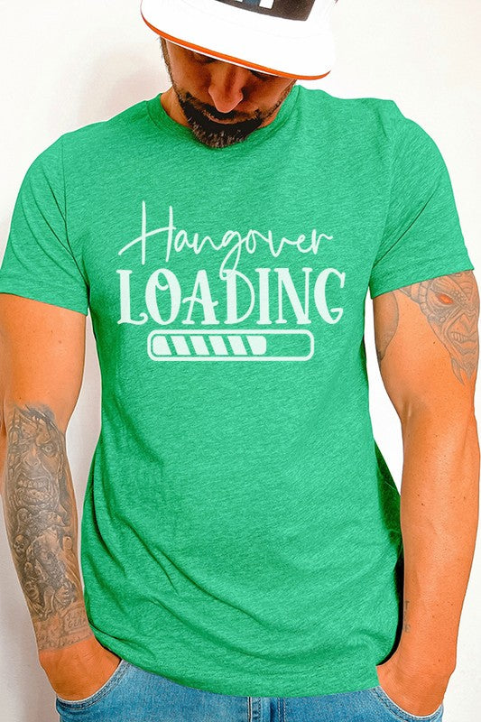 St Patricks Day Hangover Loading Mens Tee