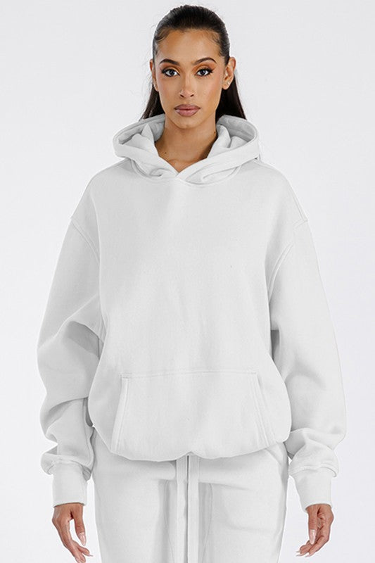 Little Better Womens Boyfriend Cotton Hoodie