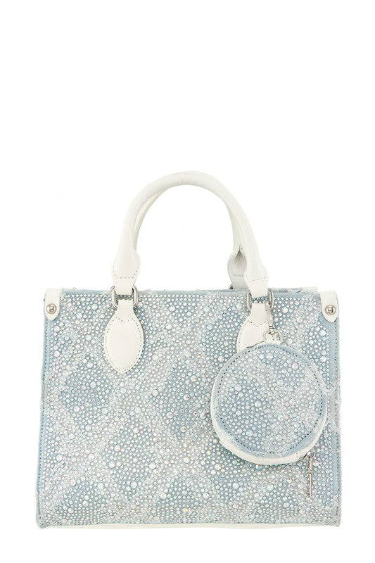 Rhinestone and Crossbody Bag