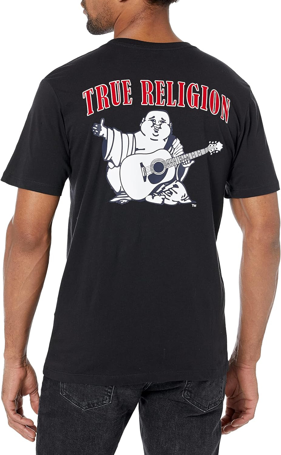Men'S Buddha Logo Crew Neck Tee Shirt