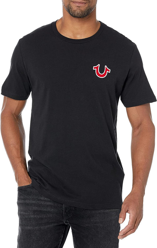 Men'S Buddha Logo Crew Neck Tee Shirt