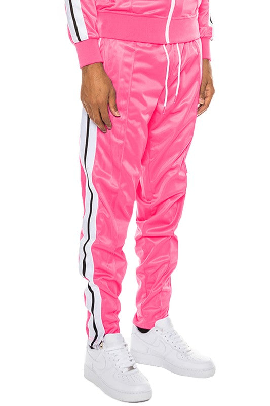 Single Striped tape track pants