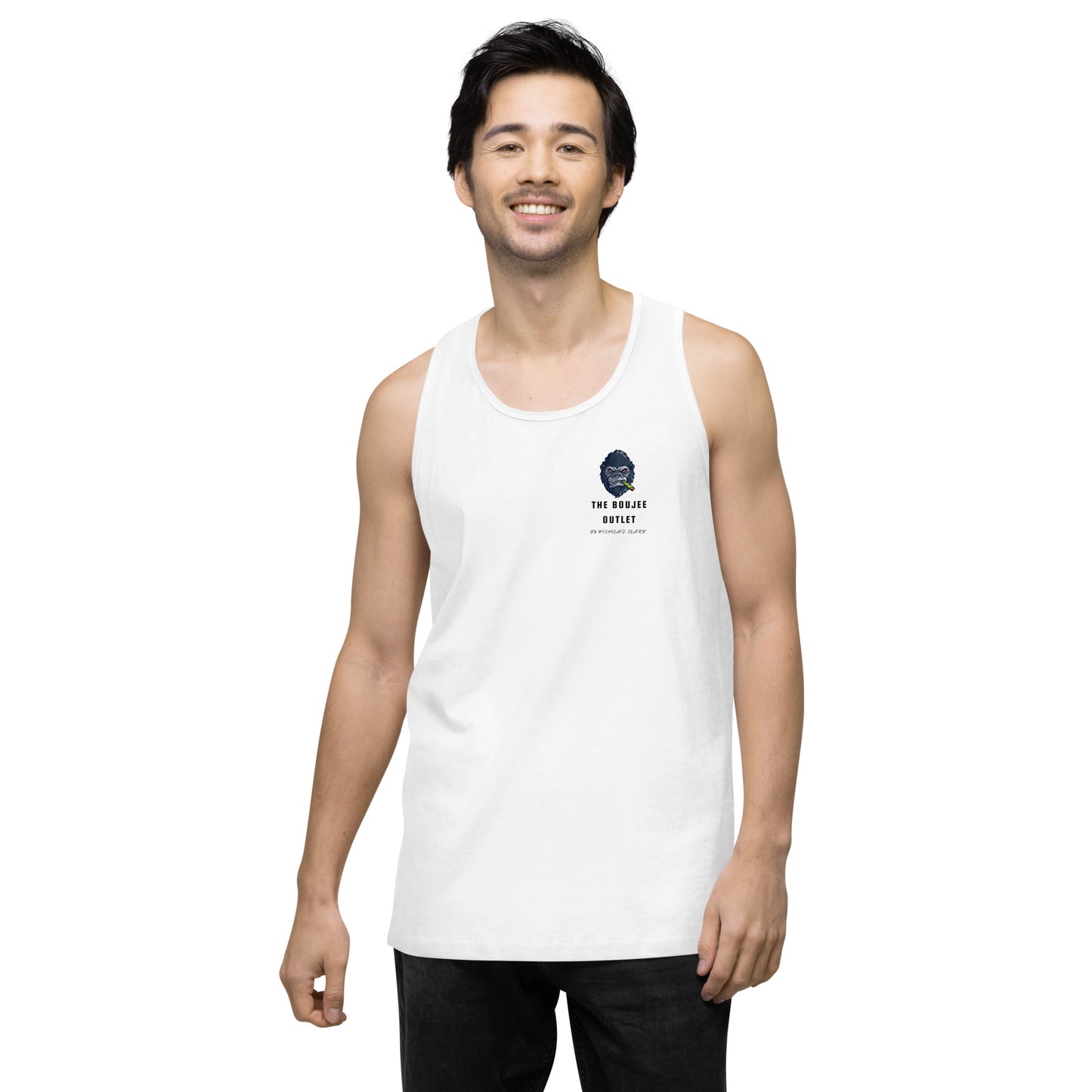 The boujee outlets Men’s premium tank top