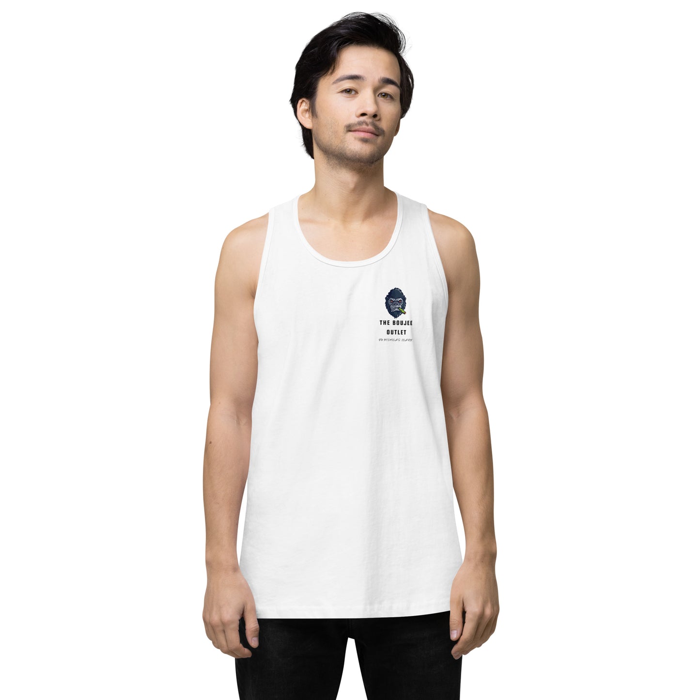 The boujee outlets Men’s premium tank top